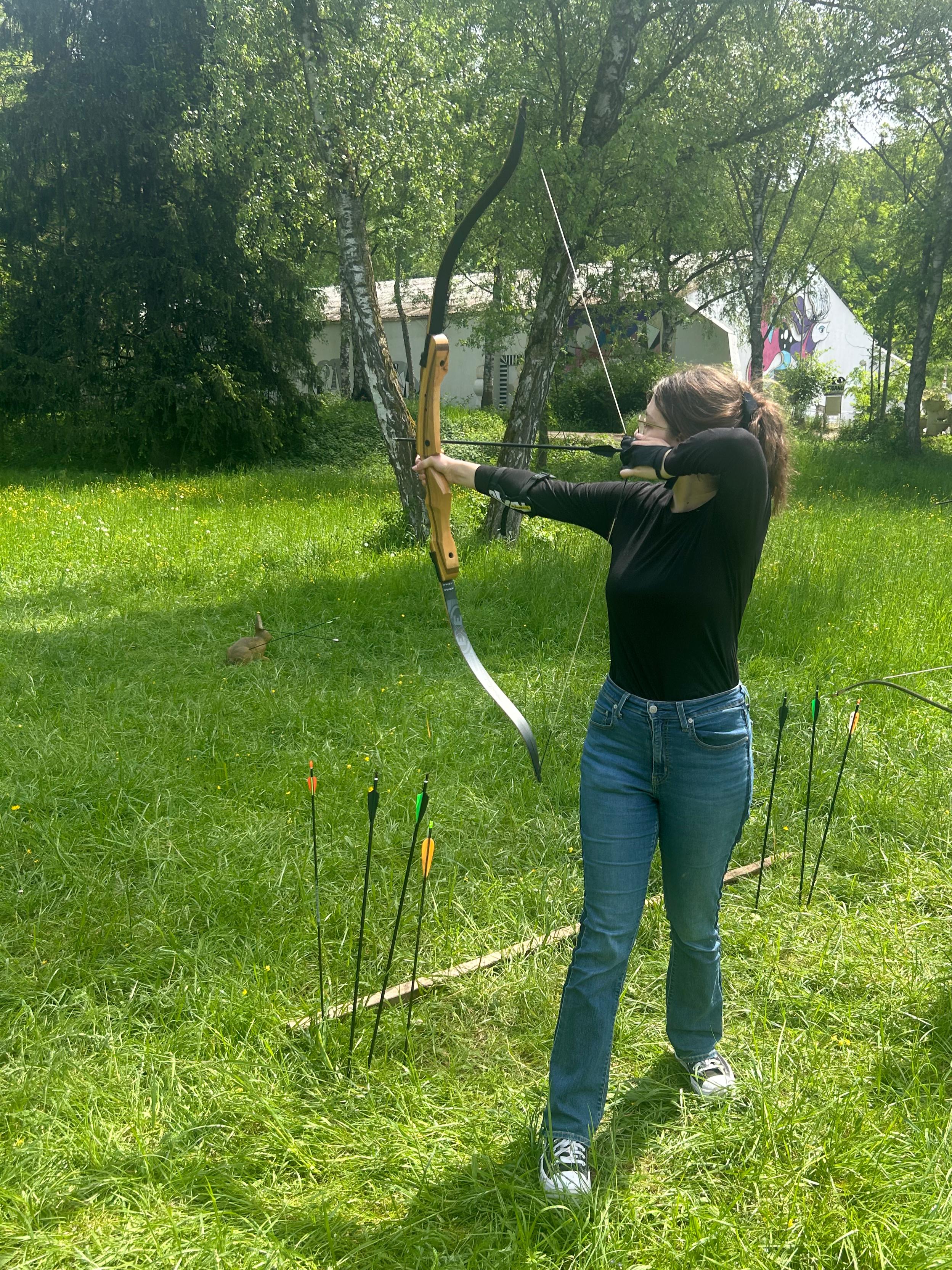 I completed 6-hour archery course!🏹 | İrem Karaca