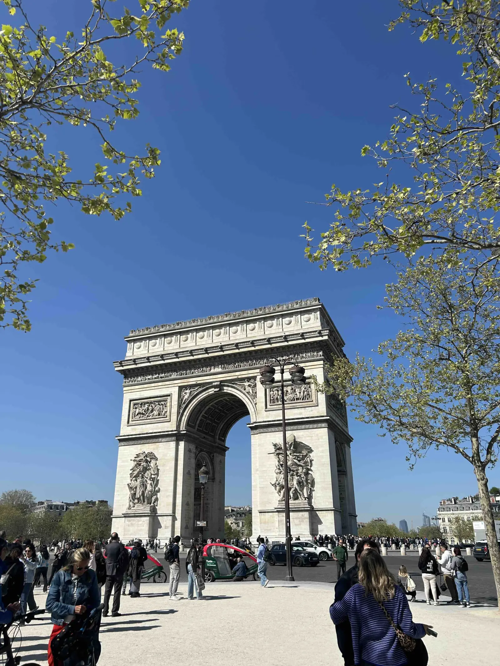 Paris travel moment